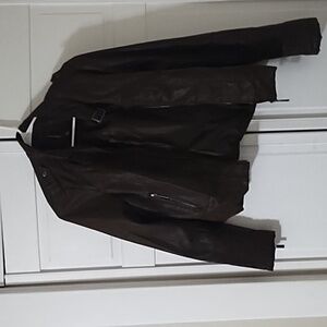 Jou Jou Brown suede jacket